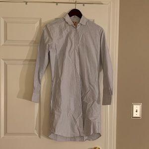 KJP scalloped shirtdress